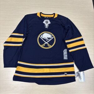 Adidas‎ NHL Buffalo Sabres Authentic Home Hockey Jersey Sz 46
